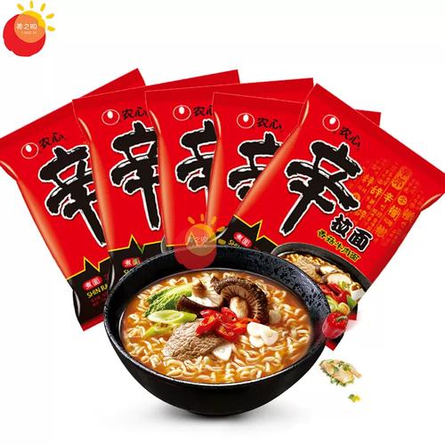 农心辛拉面香菇牛肉味