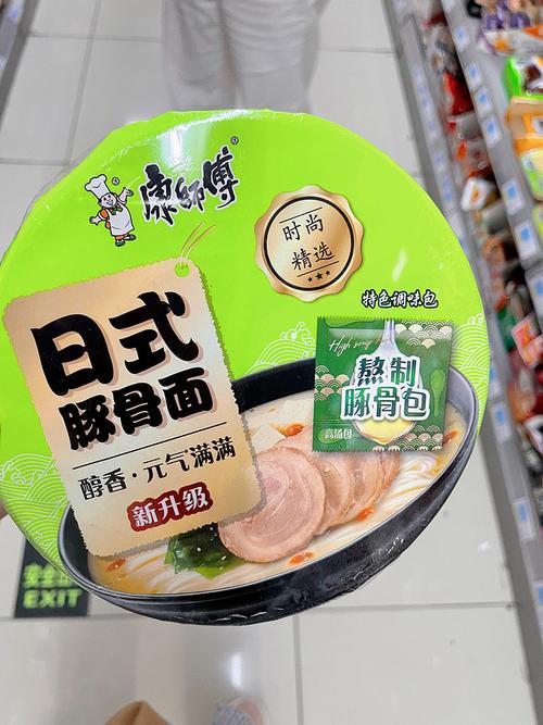康师傅日式豚骨面