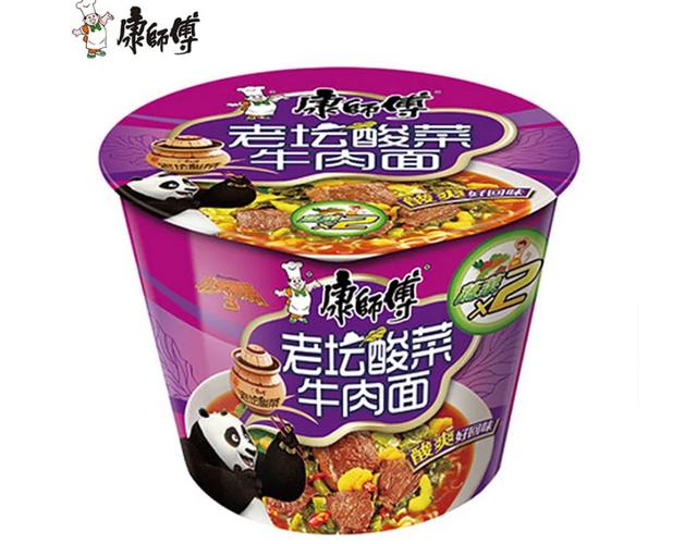 康师傅老坛酸菜牛肉面
